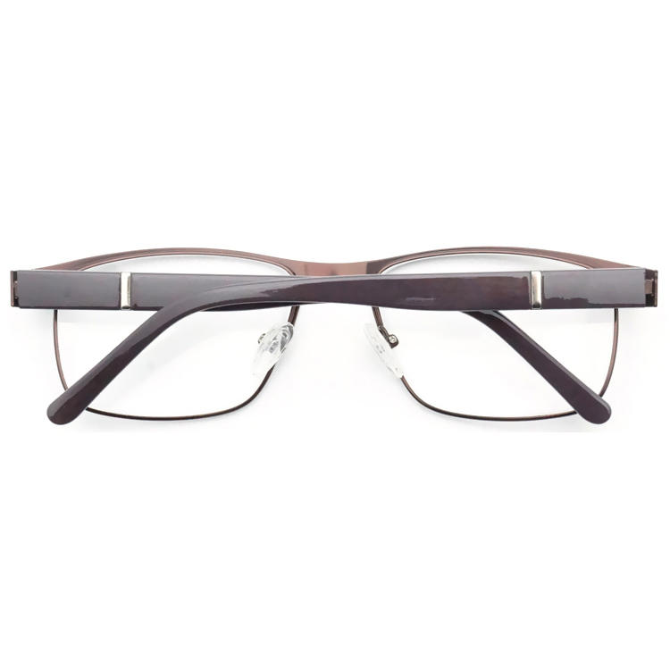 Dachuan Optical DRM368025 China Supplier Browline Metal Reading Glasses With Plastic Legs (16)